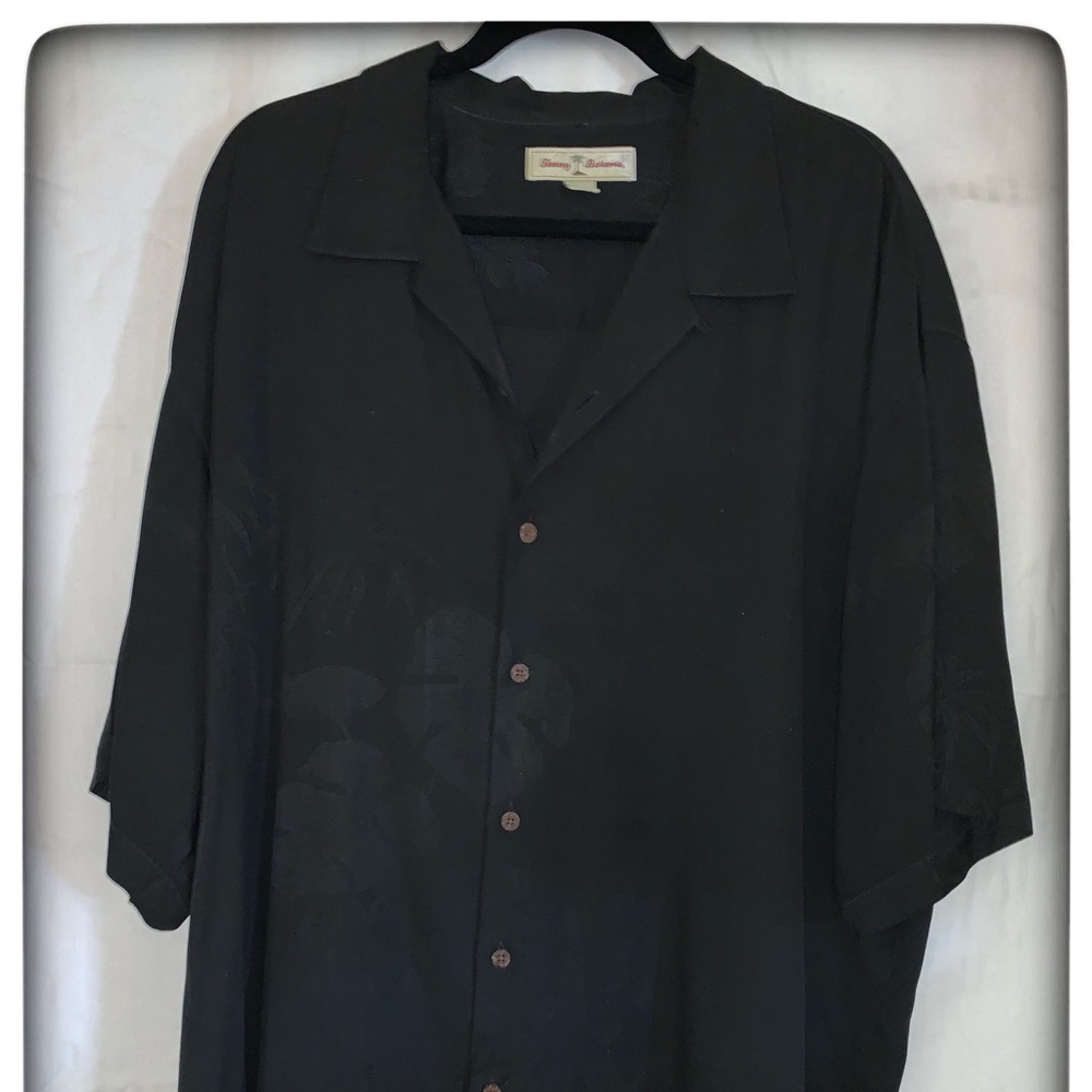 Tommy Bahama Silk Men Short Sleeves Shirt